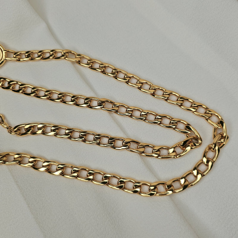 CHANEL Chain Belt Gold 40"