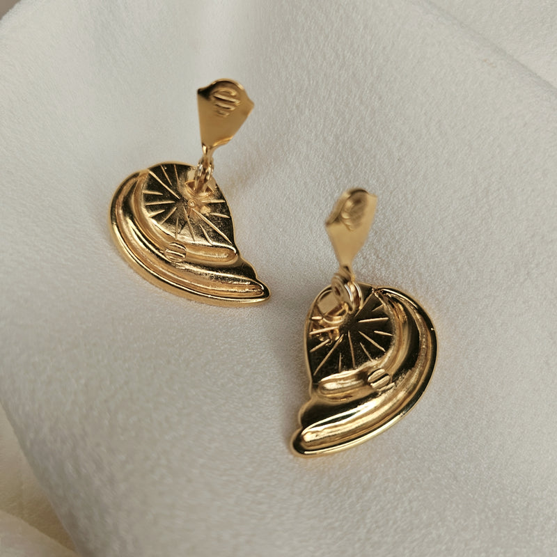 Elegant YSL Clip-On Earrings for Effortless Glamour