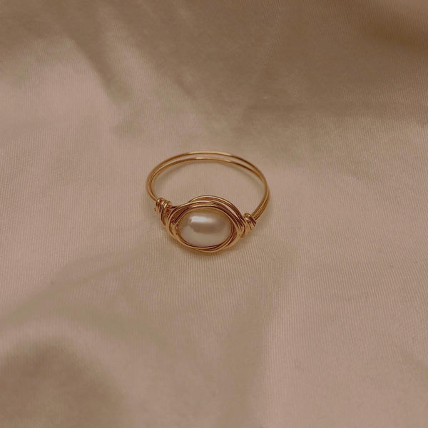 Iris Pearl Ring