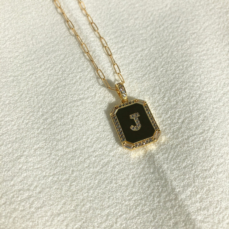 Initial Gold Necklace
